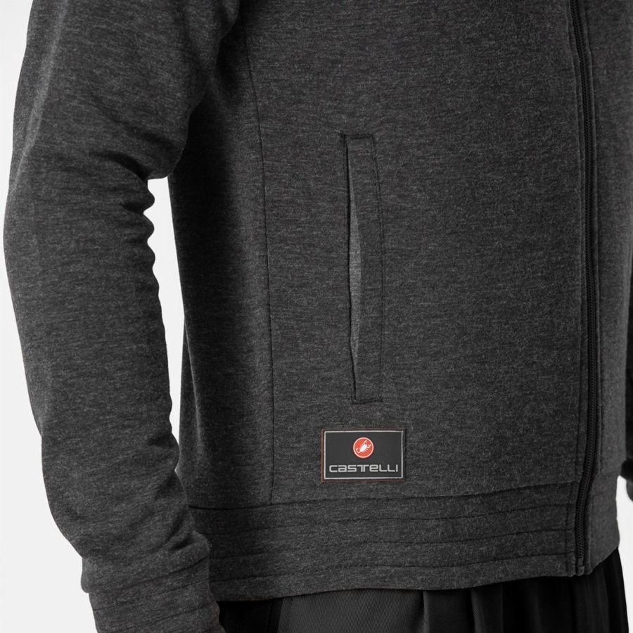 Dark Grey Castelli VIGORELLI TRACK Men Casual | QIU214736