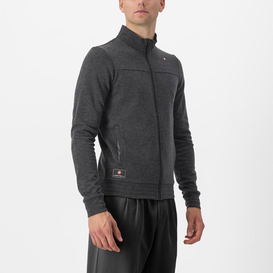 Dark Grey Castelli VIGORELLI TRACK Men Casual | QIU214736