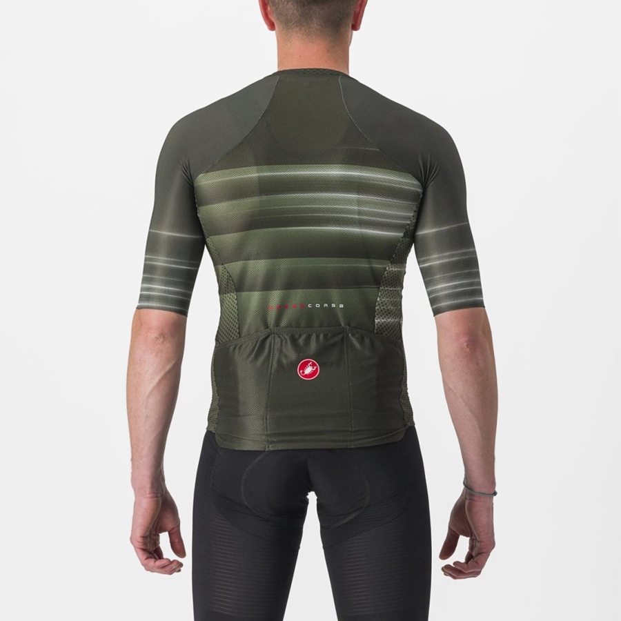 Deep Green Castelli CLIMBER'S 3.0 SL2 Men Jersey | EGO641825