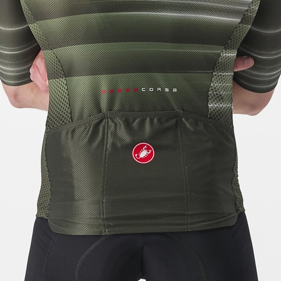 Deep Green Castelli CLIMBER'S 3.0 SL2 Men Jersey | EGO641825