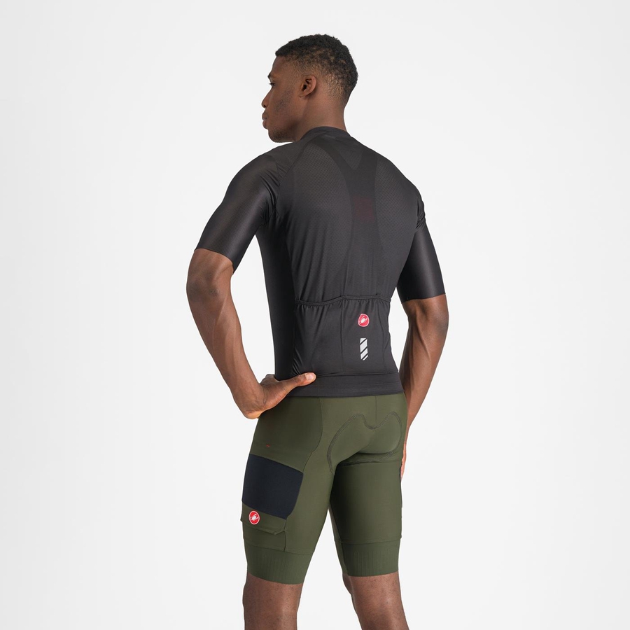 Deep Green Castelli UNLIMITED CARGO Men Bib Shorts | WSY419027