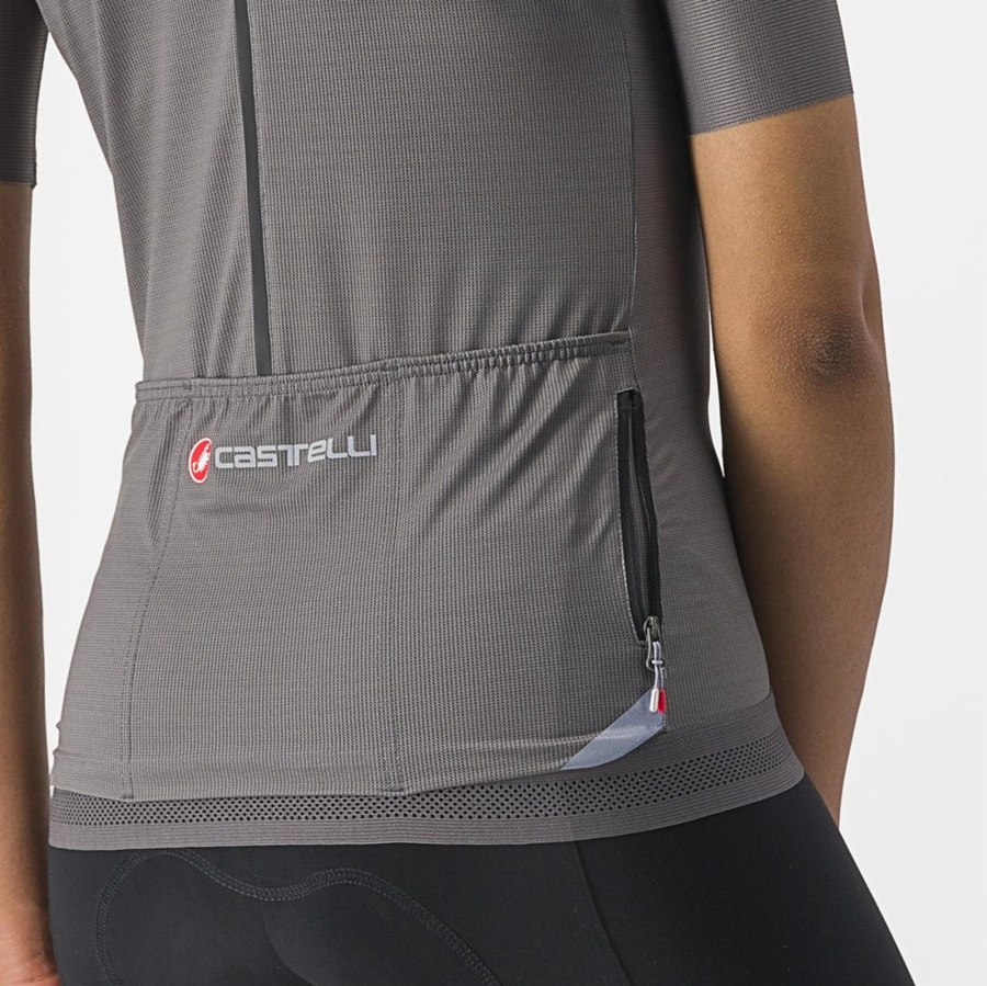 Grey Castelli ENDURANCE W Women Jersey | GOE174865