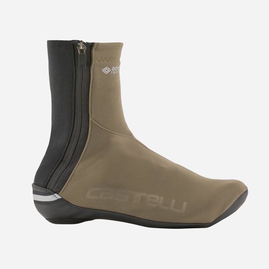 Grey Castelli ESPRESSO W Women Shoecovers | URC458291