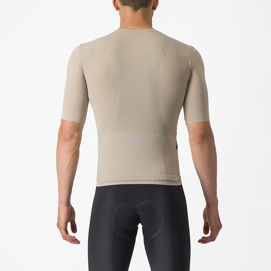 Grey Castelli PREMIO Men Jersey | IJP398465