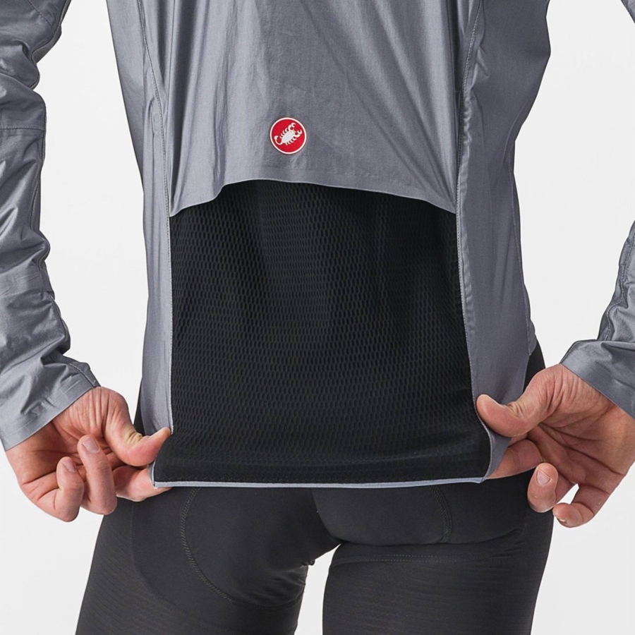 Grey Castelli TEMPESTA LITE Men Protection | YUV637028