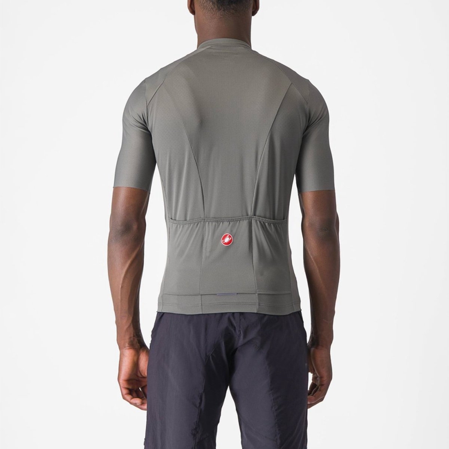 Grey Castelli UNLIMITED ENTRATA 2 Men Jersey | KZN860415