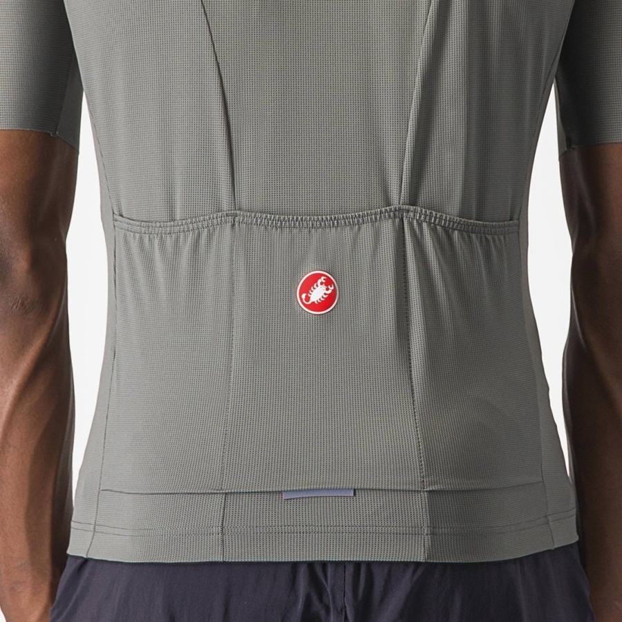 Grey Castelli UNLIMITED ENTRATA 2 Men Jersey | KZN860415