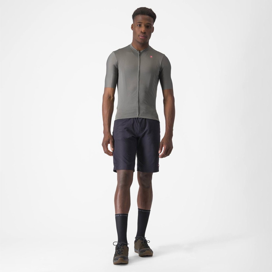 Grey Castelli UNLIMITED ENTRATA 2 Men Jersey | KZN860415