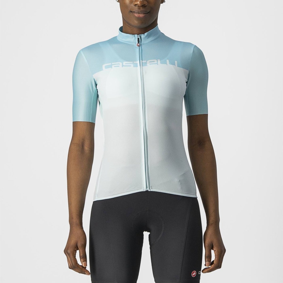 Light Castelli VELOCISSIMA Women Jersey | HBQ782690