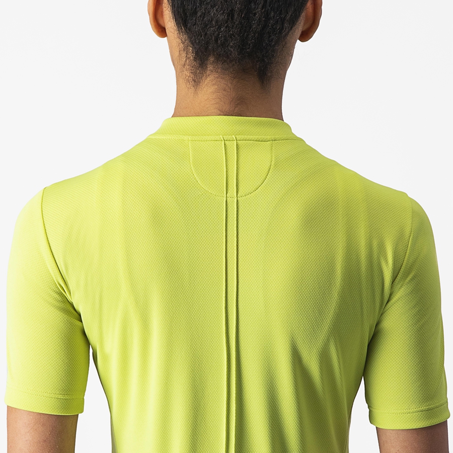 Light Green Castelli ANIMA 4 Women Jersey | HOB213960