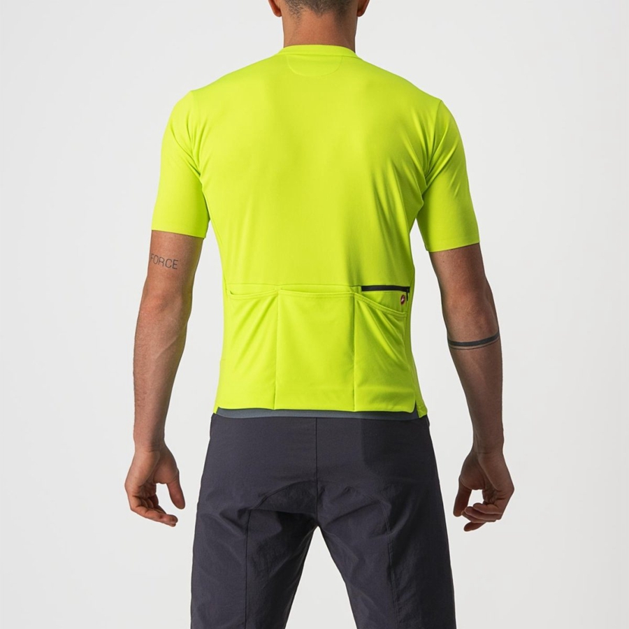 Light Green Castelli UNLIMITED ALLROAD Men Jersey | XZF096241