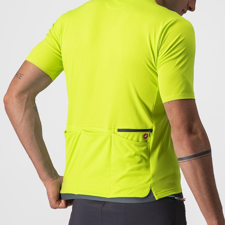 Light Green Castelli UNLIMITED ALLROAD Men Jersey | XZF096241