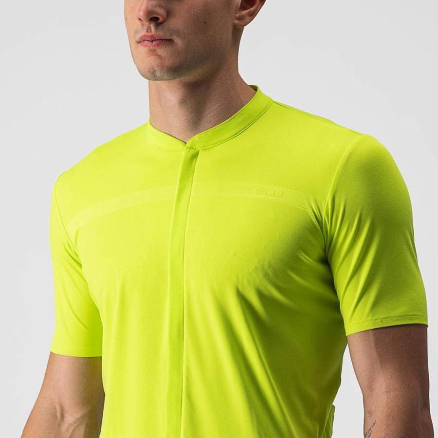 Light Green Castelli UNLIMITED ALLROAD Men Jersey | XZF096241