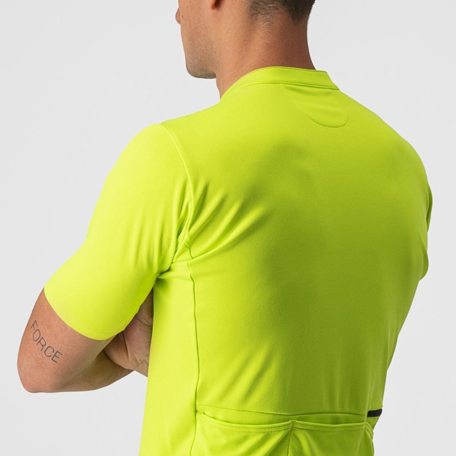 Light Green Castelli UNLIMITED ALLROAD Men Jersey | XZF096241