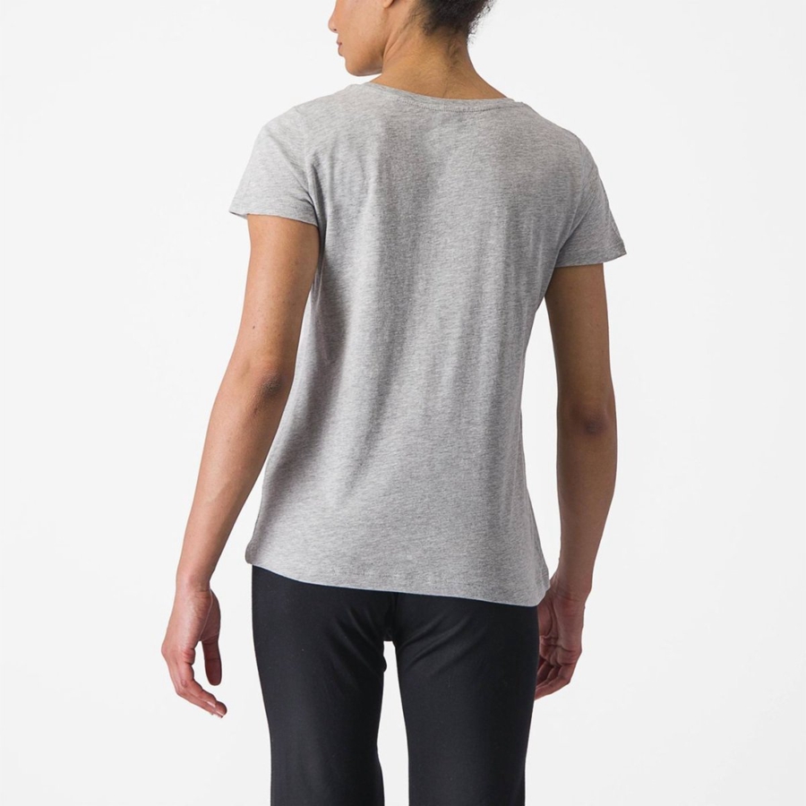 Light Grey Castelli CASTELLI CLASSICO W TEE Women Casual | NYE152476