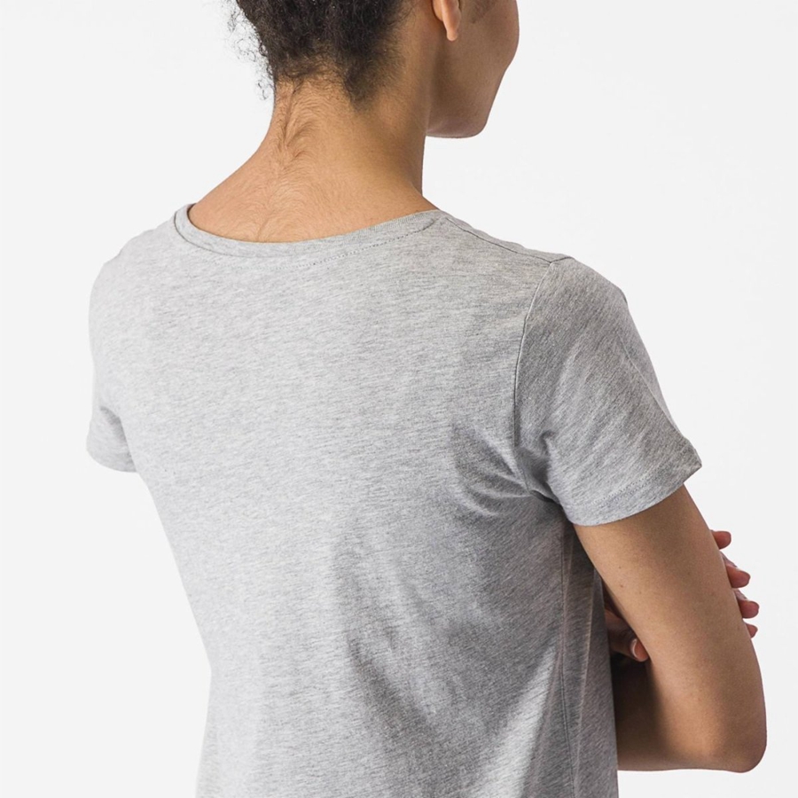 Light Grey Castelli CASTELLI CLASSICO W TEE Women Casual | NYE152476