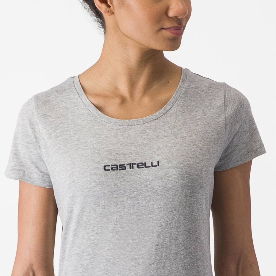 Light Grey Castelli CASTELLI CLASSICO W TEE Women Casual | NYE152476