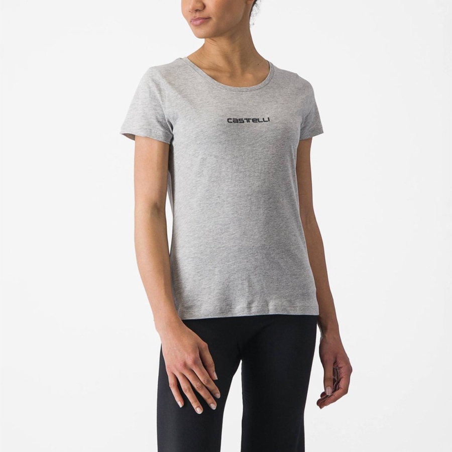 Light Grey Castelli CASTELLI CLASSICO W TEE Women Casual | NYE152476