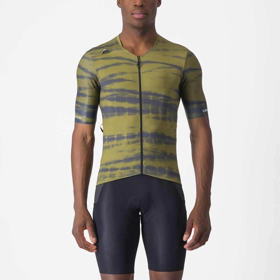 Olive Castelli UNLIMITED PRO Men Jersey | LKM013248