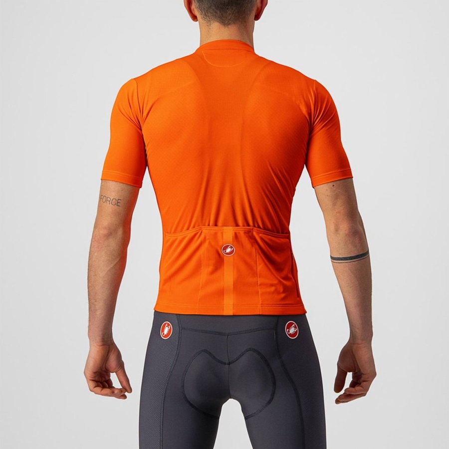 Orange Castelli CLASSIFICA Men Jersey | MSG934271