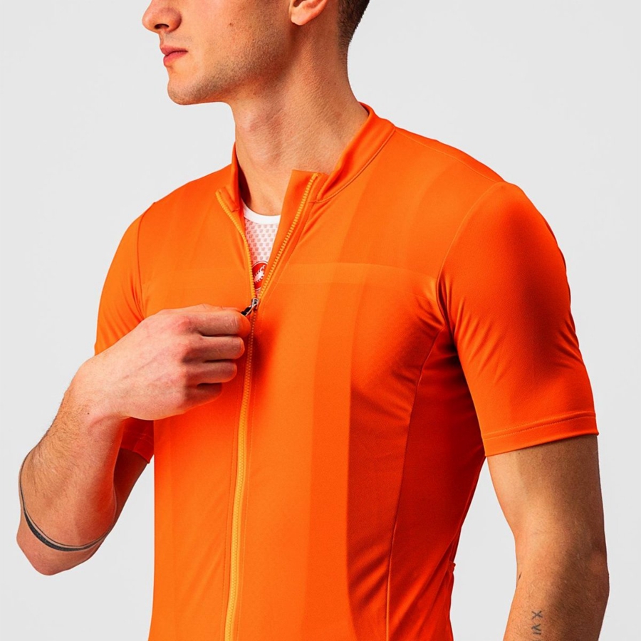 Orange Castelli CLASSIFICA Men Jersey | MSG934271