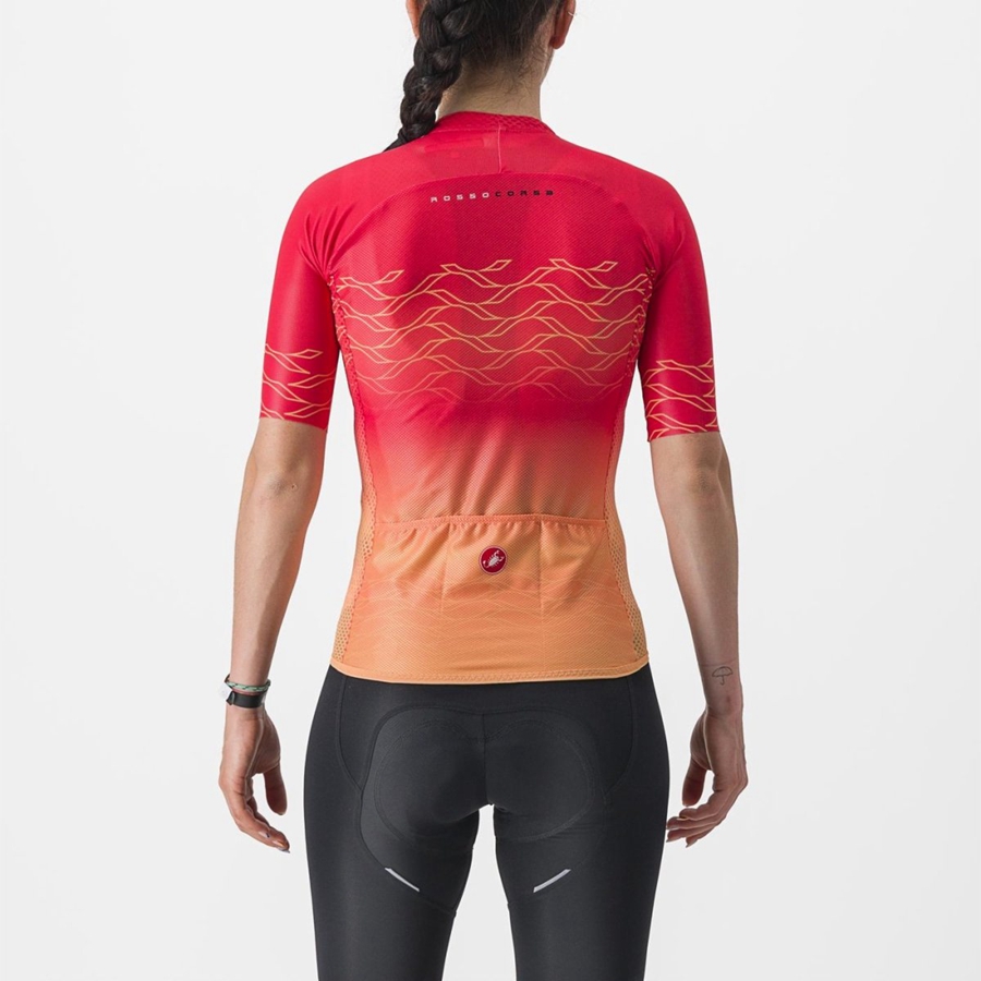 Orange Castelli CLIMBER'S 2.0 W Women Jersey | NGD821073