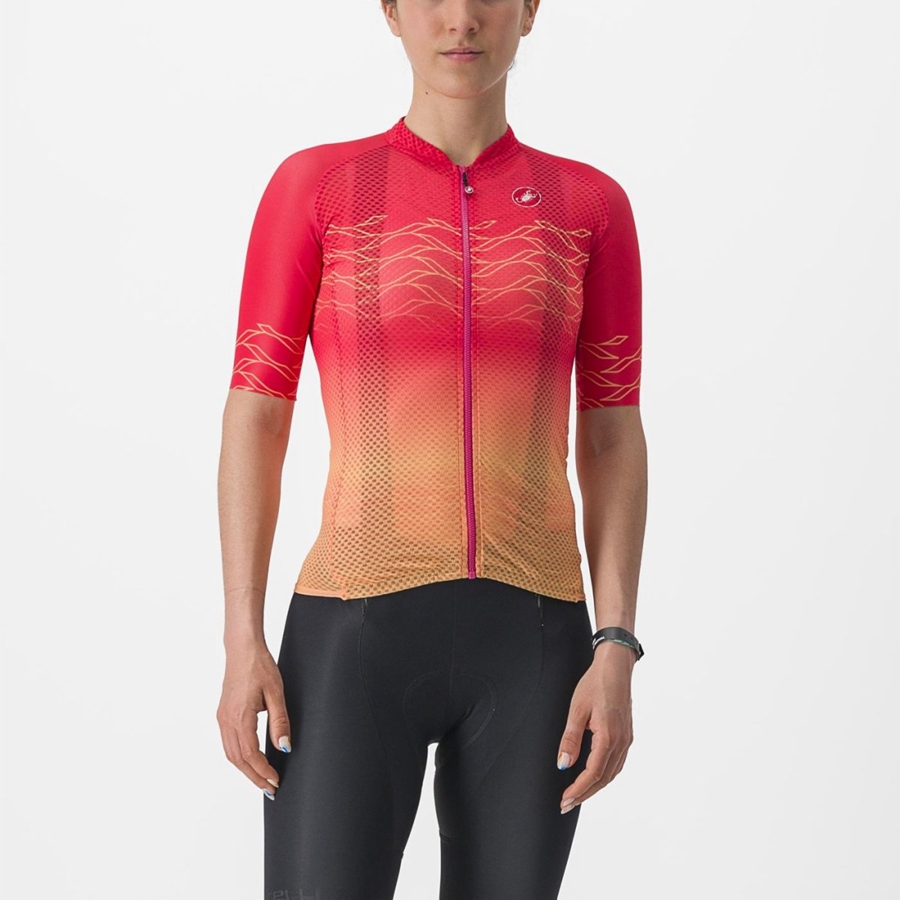 Orange Castelli CLIMBER\'S 2.0 W Women Jersey | NGD821073