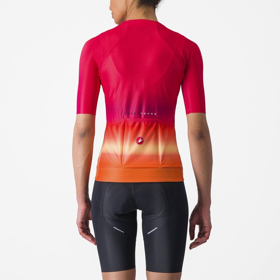 Pink Castelli CLIMBER'S 4.0 W Women Jersey | NYH971685