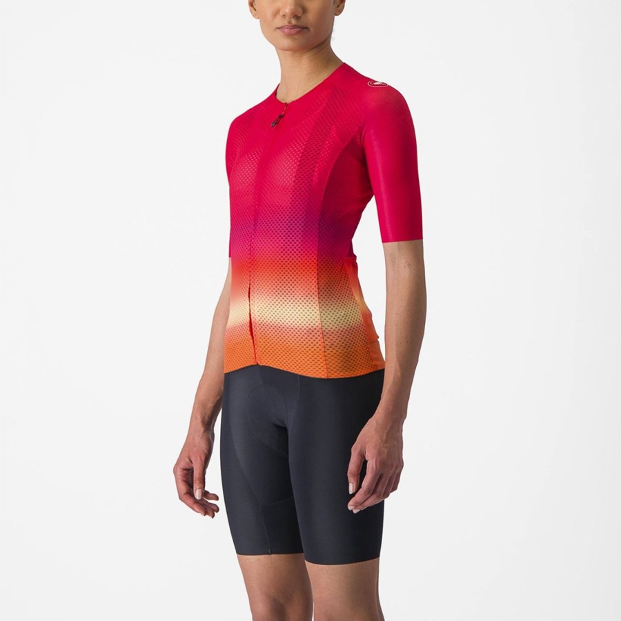 Pink Castelli CLIMBER'S 4.0 W Women Jersey | NYH971685