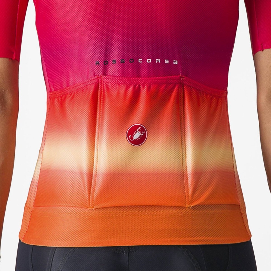 Pink Castelli CLIMBER'S 4.0 W Women Jersey | NYH971685