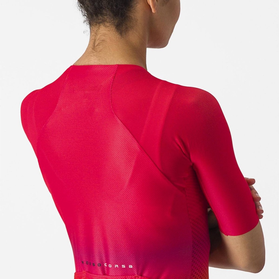 Pink Castelli CLIMBER'S 4.0 W Women Jersey | NYH971685