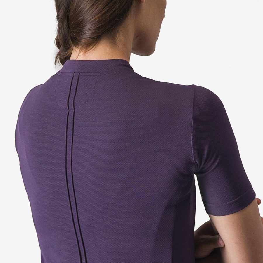 Purple Castelli ANIMA 4 Women Jersey | ZKQ150269