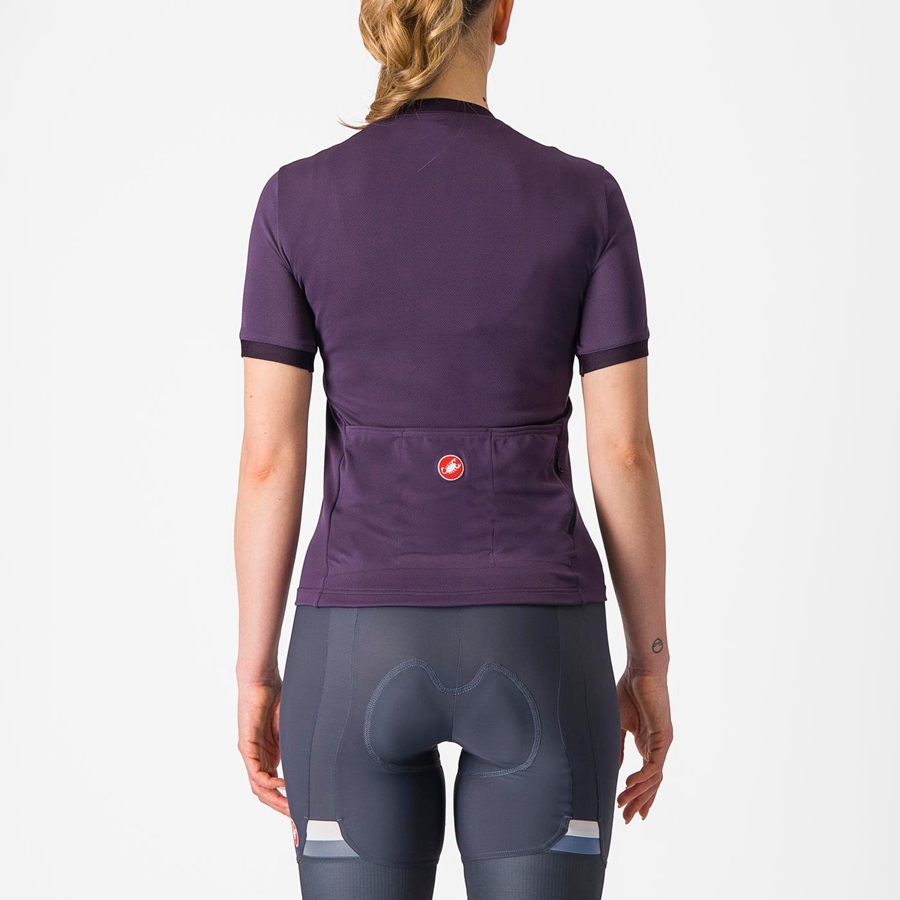 Purple Castelli LIBERA Women Jersey | ENH095168