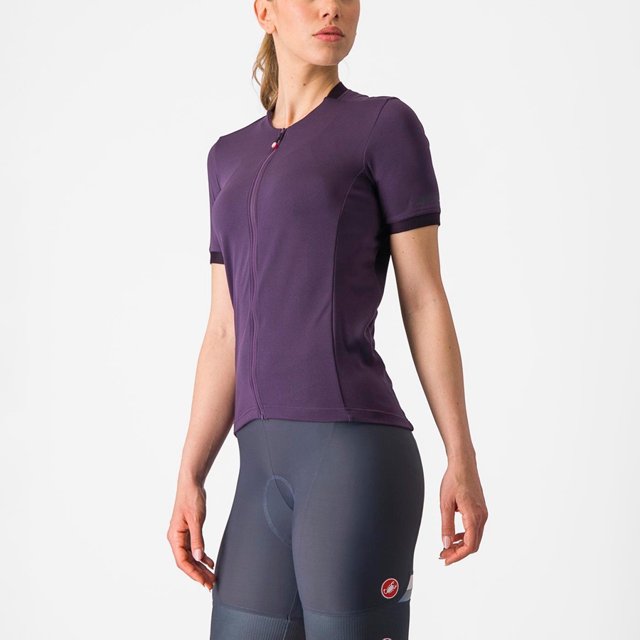 Purple Castelli LIBERA Women Jersey | ENH095168