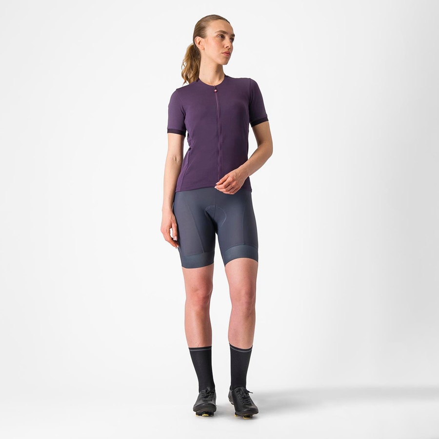 Purple Castelli LIBERA Women Jersey | ENH095168