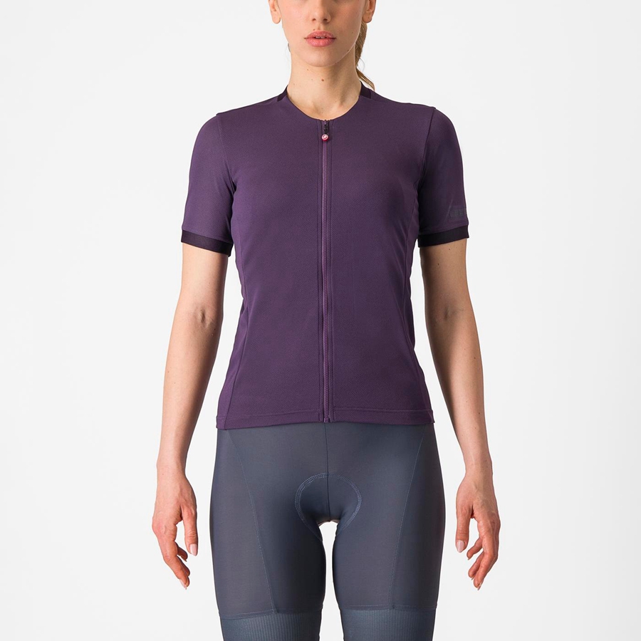 Purple Castelli LIBERA Women Jersey | ENH095168