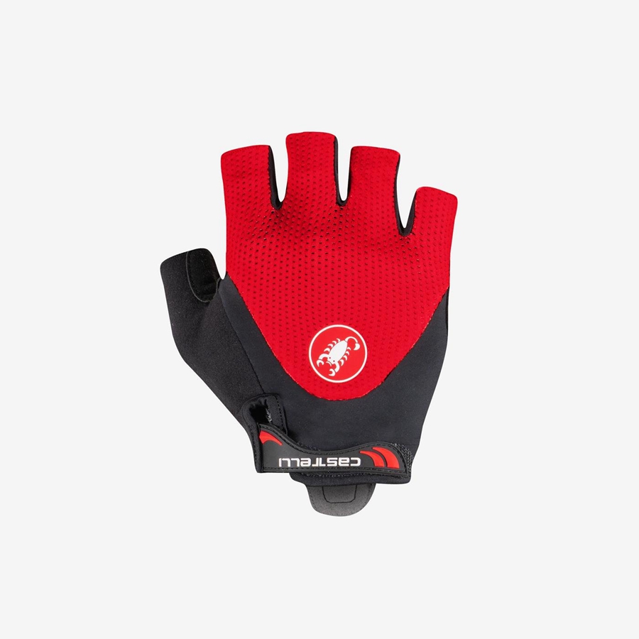 Red Castelli ARENBERG GEL 2 Men Gloves | MDE859103