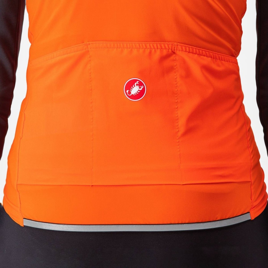 Red Orange Castelli PERFETTO RoS 2 W Women Vest | JXA649231