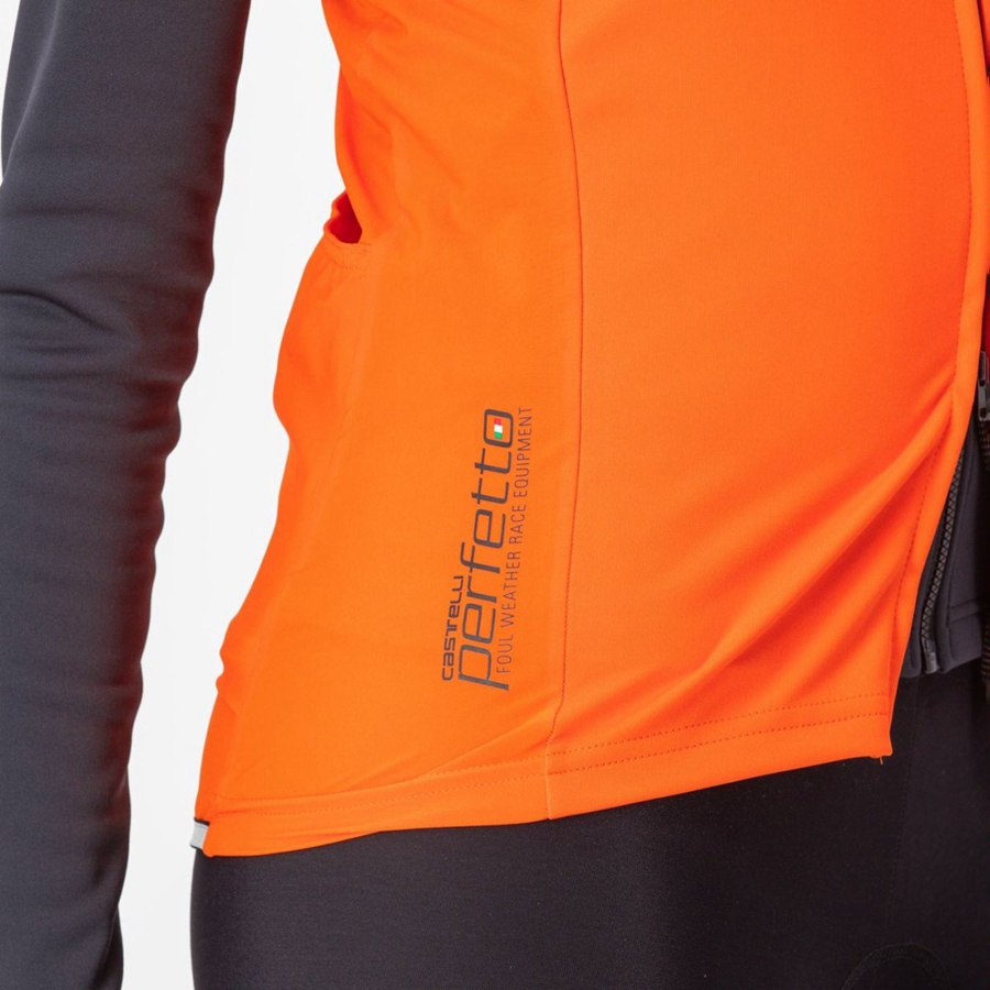 Red Orange Castelli PERFETTO RoS 2 W Women Vest | JXA649231