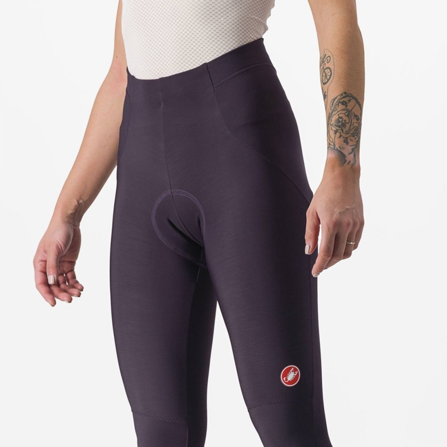 Silver Castelli SORPASSO RoS W Women Leggings | UPJ423987