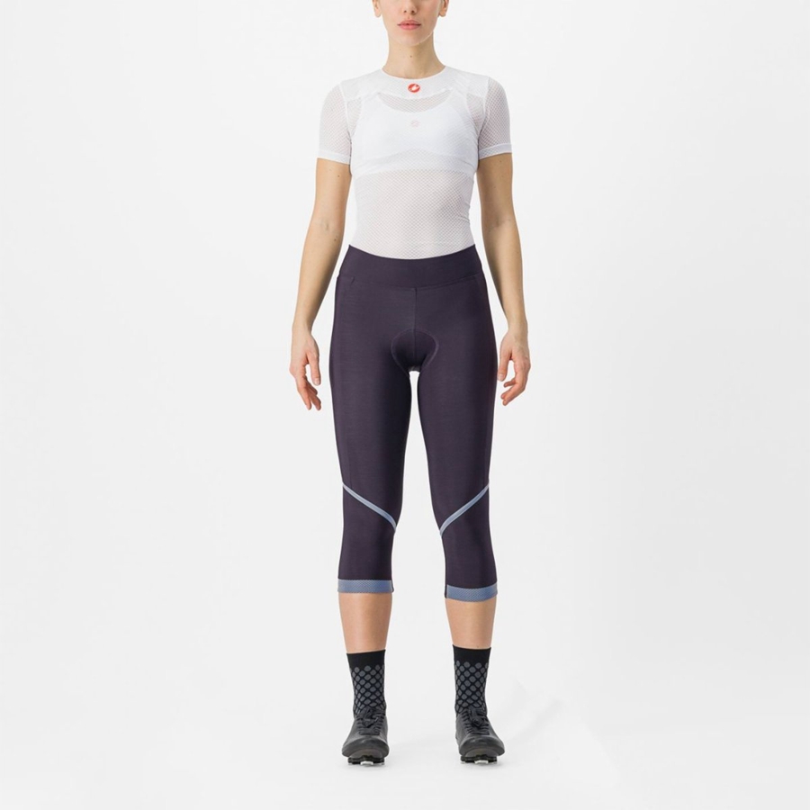 Silver Castelli VELOCISSIMA THERMAL KNICKER Women Leggings | ONX981653