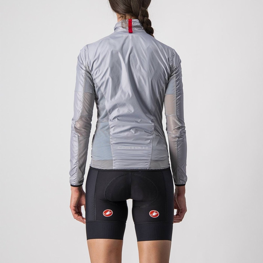 Silver Grey Castelli ARIA SHELL W Women Protection | ZFE243597