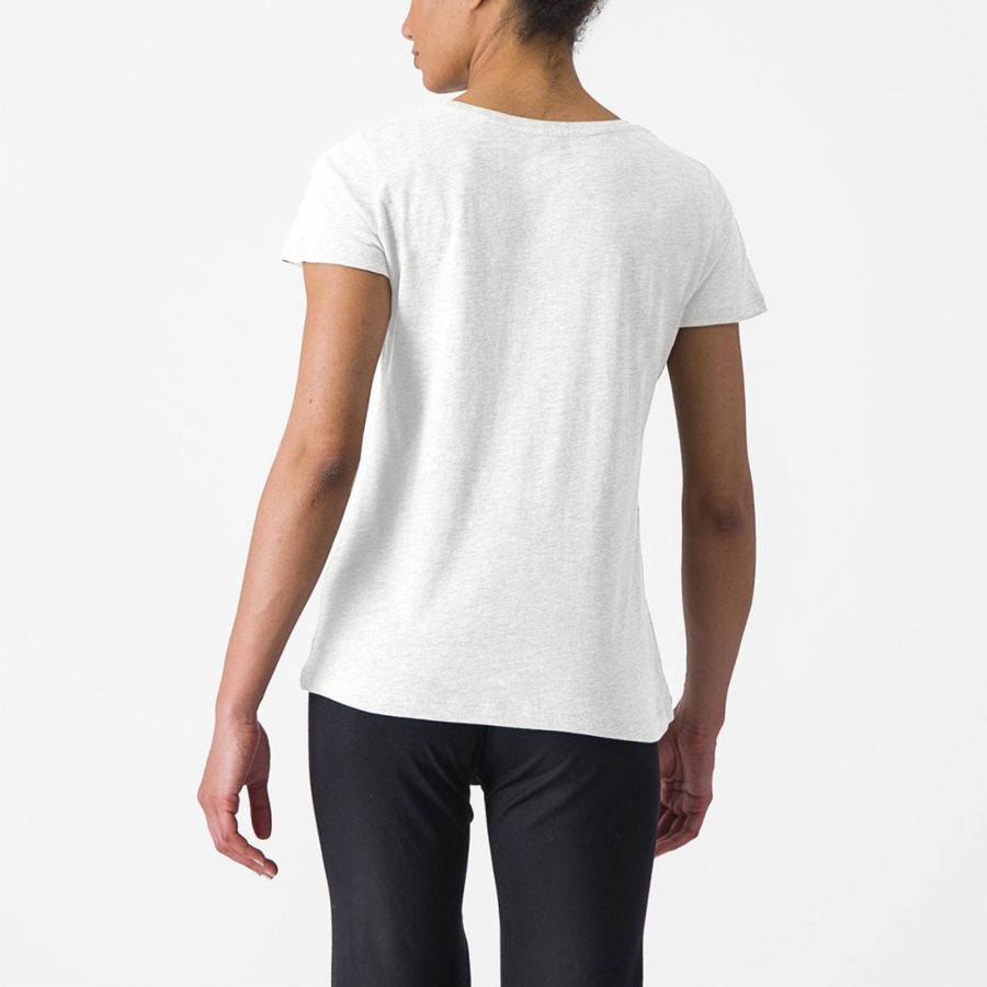 White Castelli CASTELLI CLASSICO W TEE Women Casual | WLY524168