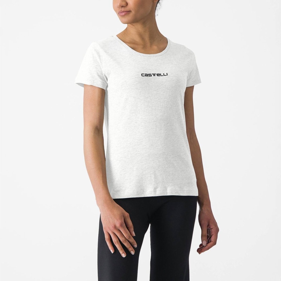 White Castelli CASTELLI CLASSICO W TEE Women Casual | WLY524168