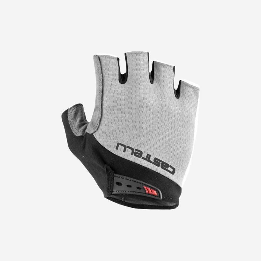 White Castelli ENTRATA V Men Gloves | OIX102468