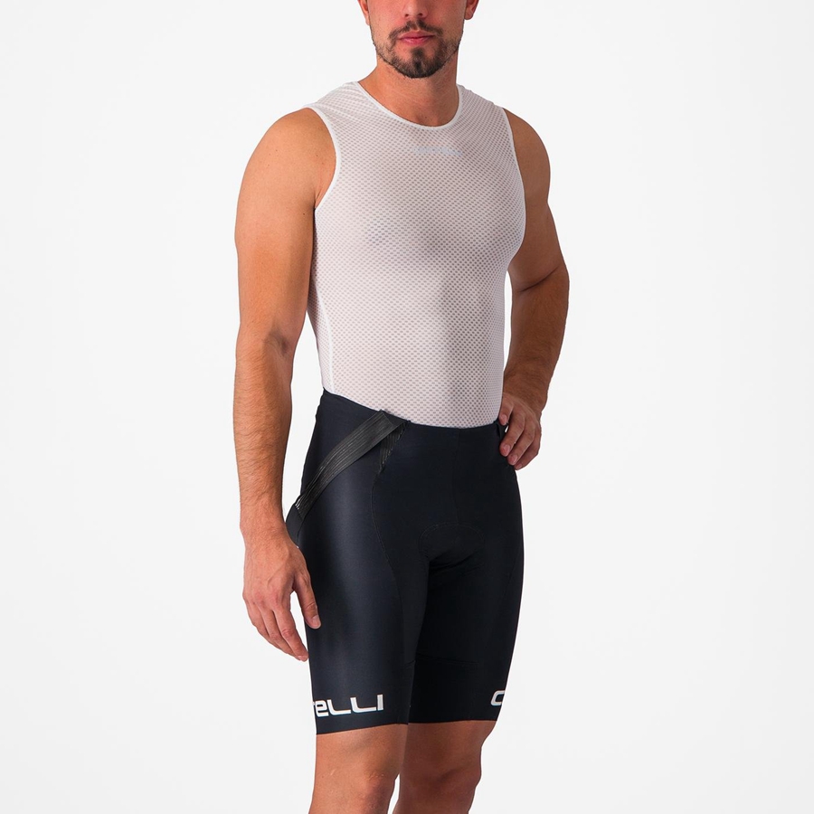 White Castelli PRO MESH 2.0 SLEEVELESS Men Base Layer | IUA308562