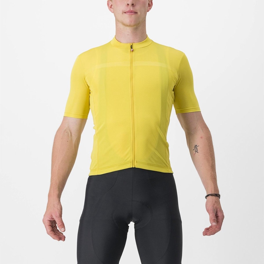 Yellow Castelli CLASSIFICA Men Jersey | XPU948723