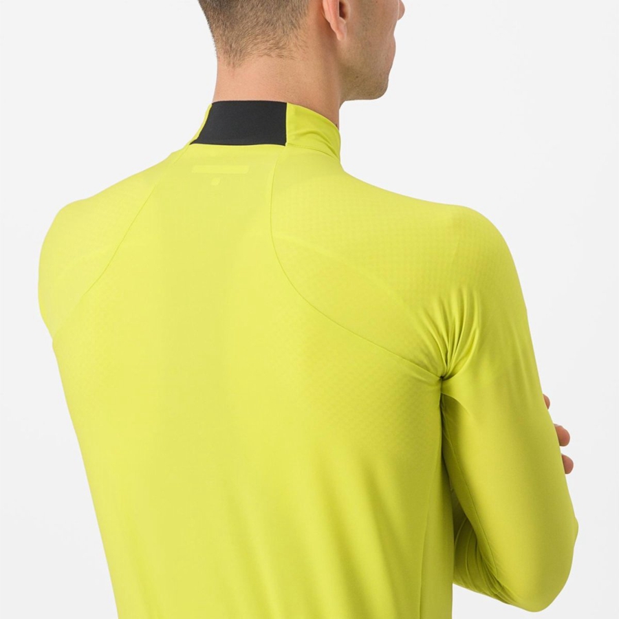 Yellow Castelli FLIGHT AIR Men Jersey | ICZ328017